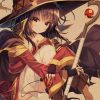 2021 Konosuba Megumin Kraft Paper Poster