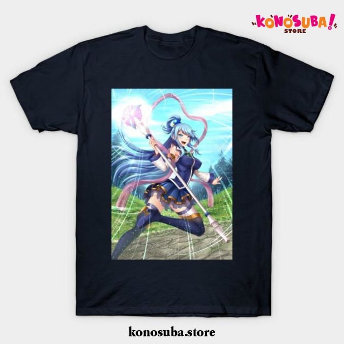 Aqua T-Shirt Navy Blue / S