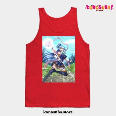 Aqua Tank Top Red / S