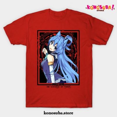 Aqua The Goddess Of Water T-Shirt Red / S