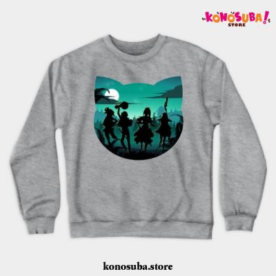 Chomusuke Silhouette Crewneck Sweatshirt Gray / S