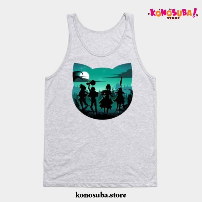 Chomusuke Silhouette Tank Top Gray / S