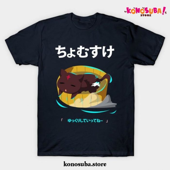 Chomusuke T-Shirt Navy Blue / S