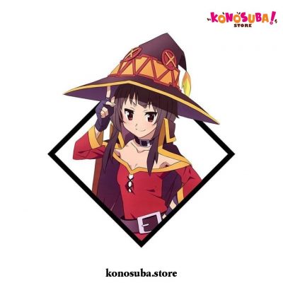 Cool Konosuba Megumin Waterproof Vinyl Car Sticker