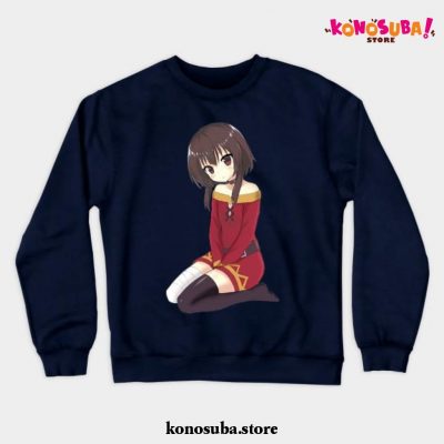 Cute Crewneck Sweatshirt Navy Blue / S