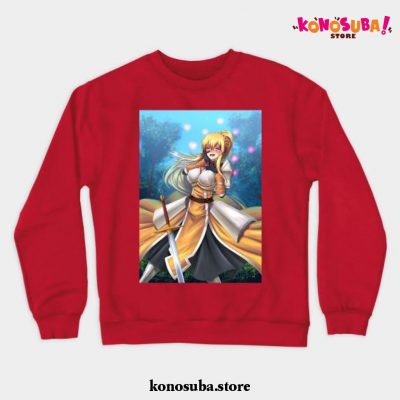 Darkness Crewneck Sweatshirt Red / S