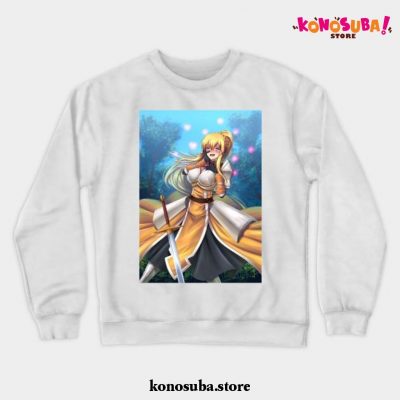 Darkness Crewneck Sweatshirt White / S