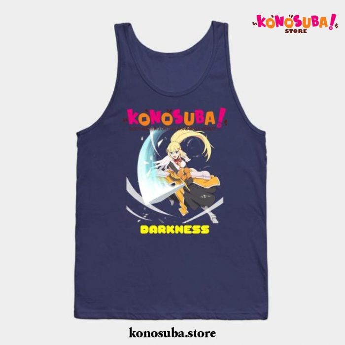 Darkness Tank Top Navy Blue / S