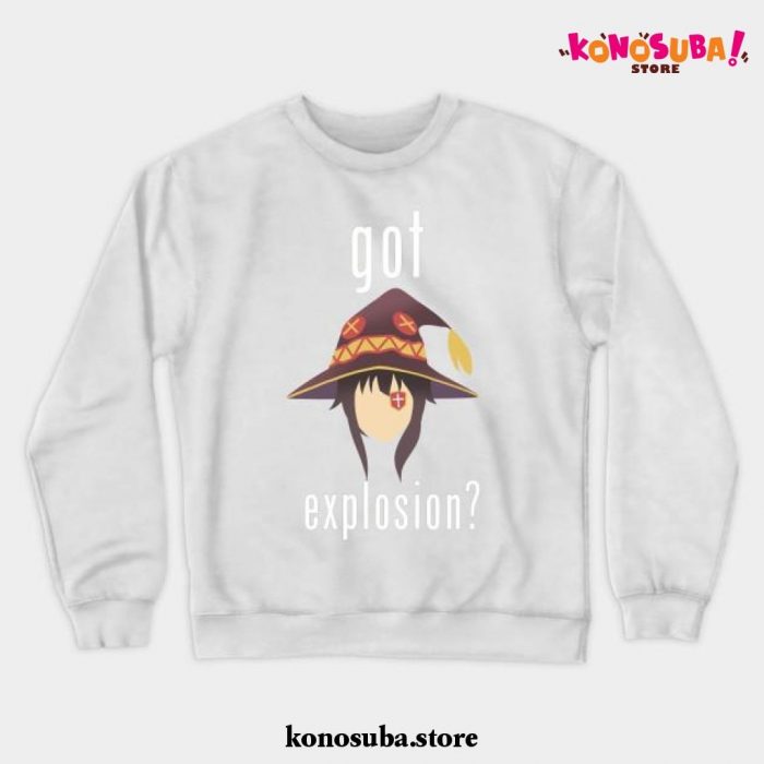 Got Explosion Crewneck Sweatshirt White / S