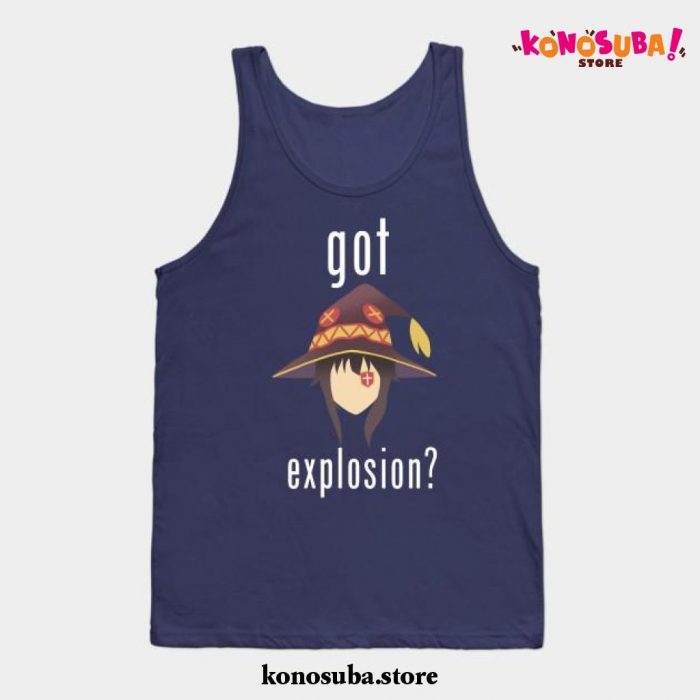 Got Explosion Cute Tank Top Navy Blue / S