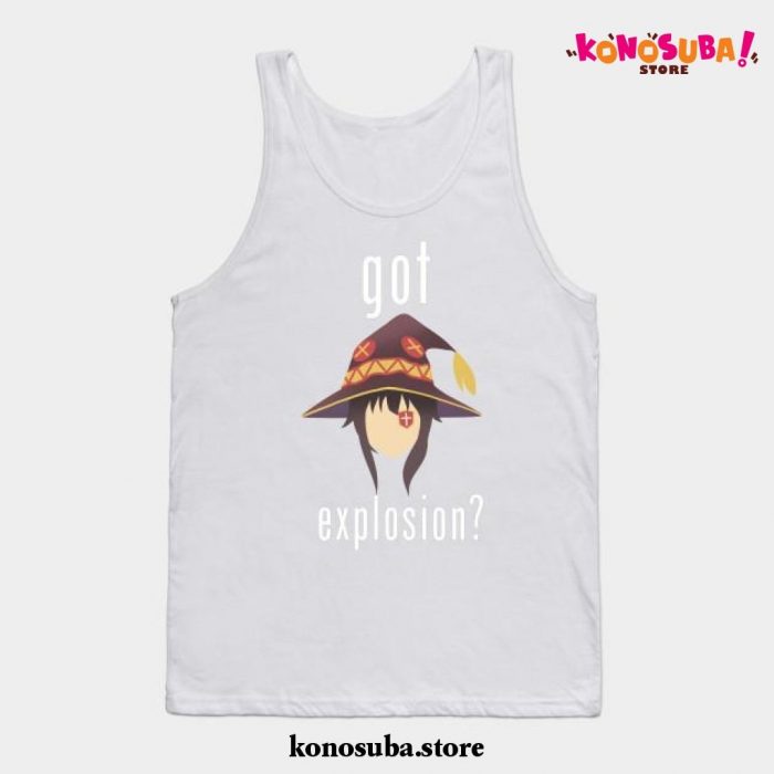 Got Explosion Cute Tank Top White / S