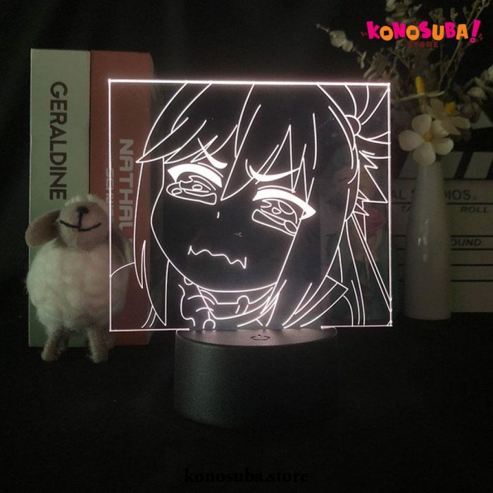 Konosuba Aqua Cry 3D Led Lamp