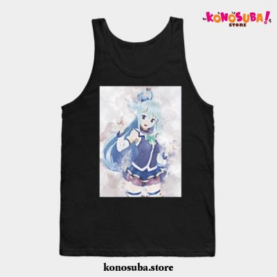 Konosuba Art Tank Top Black / S