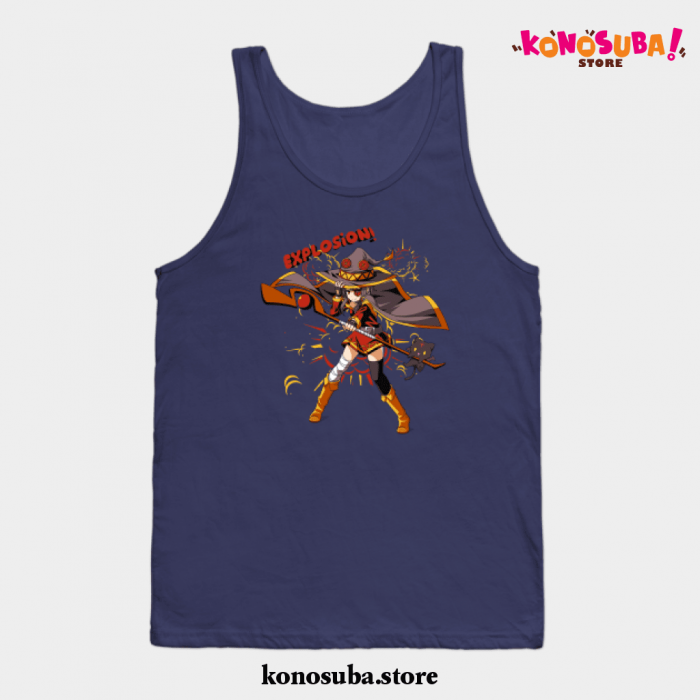 Konosuba - Explosion!! Tank Top Navy Blue / S