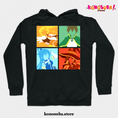 Konosuba Hoodie Black / S