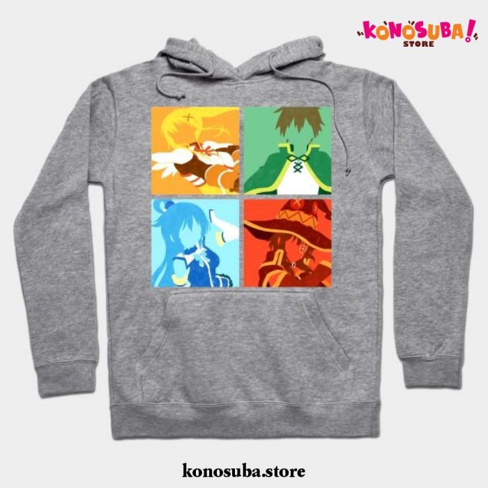 Konosuba Hoodie Gray / S