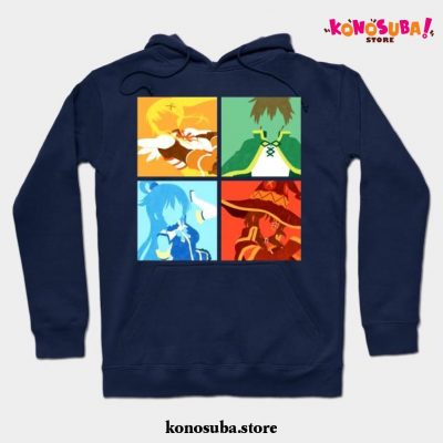 Konosuba Hoodie Navy Blue / S