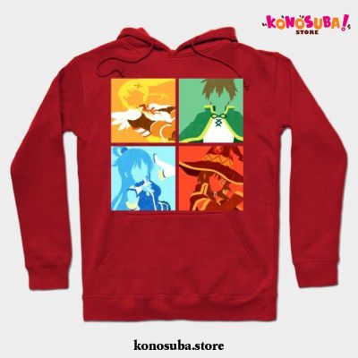Konosuba Hoodie Red / S