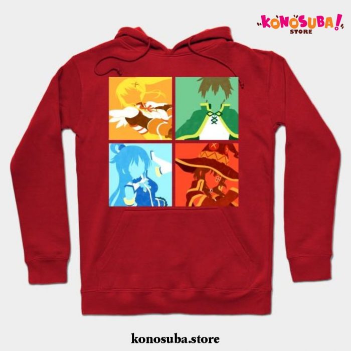 Konosuba Hoodie Red / S