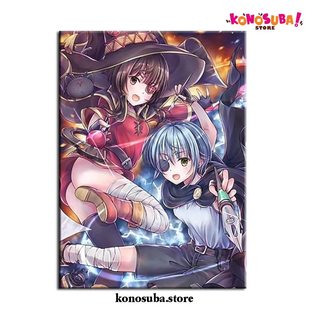 Konosuba Megumin Colorfull Wall Art Home Decor