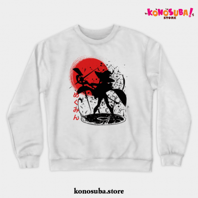 Konosuba Megumin Crewneck Sweatshirt White / S