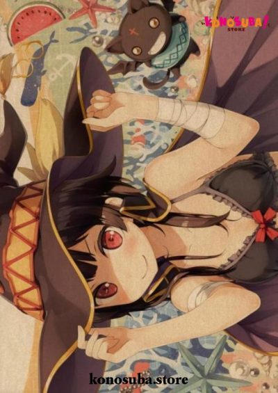 Konosuba Poster - Cute Megumin Kraft Paper