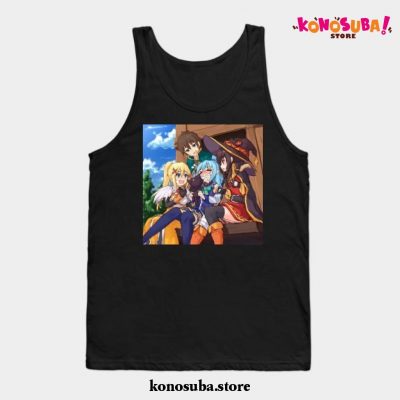 Konosuba Squad Tank Top Black / S