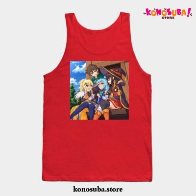 Konosuba Squad Tank Top Red / S