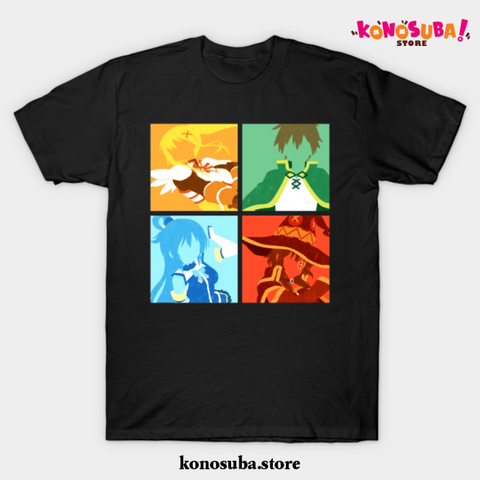 Konosuba T-Shirt Black / S