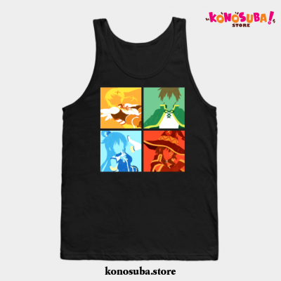 Konosuba Tank Top Black / S