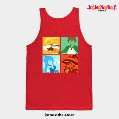 Konosuba Tank Top Red / S
