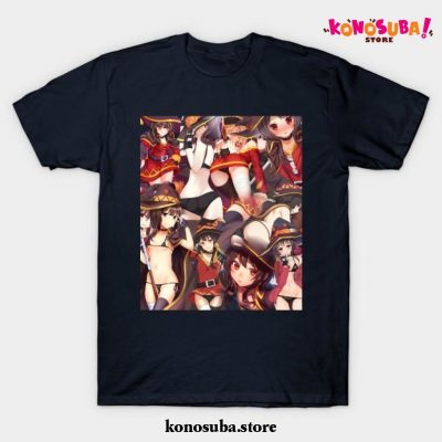 Megumin Collage T-Shirt Navy Blue / S