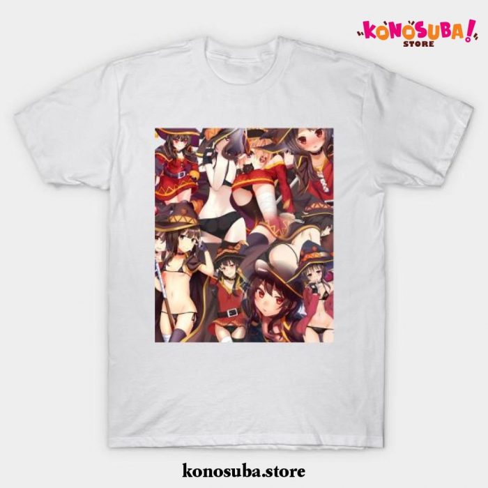 Megumin Collage T-Shirt White / S
