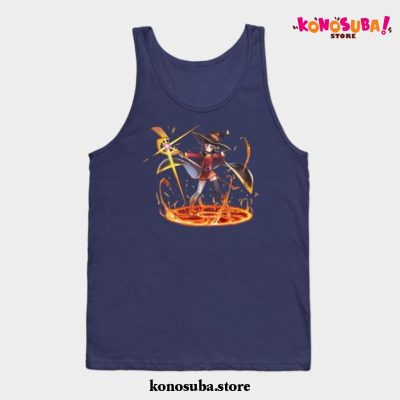 Megumin Cool Tank Top Navy Blue / S