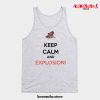 Megumin - Keep Calm And Explosion! Tank Top Gray / S