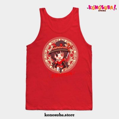 Megumin Konosuba Explosion Magic Tank Top Red / S