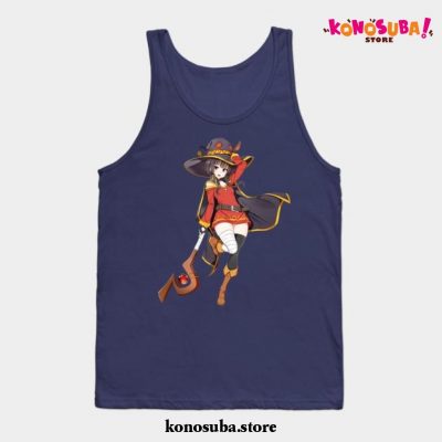 Megumin Sexy Tank Top Navy Blue / S