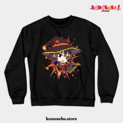 Megumin Xp Crewneck Sweatshirt Black / S