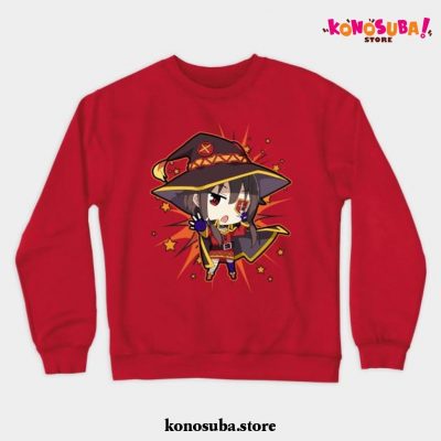 Megumin Xp Crewneck Sweatshirt Red / S