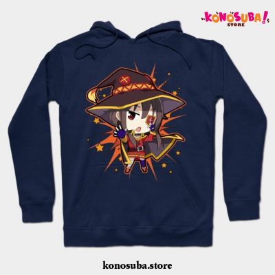 Megumin Xp Hoodie Navy Blue / S