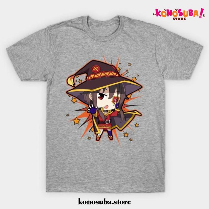 Megumin Xp T-Shirt Gray / S