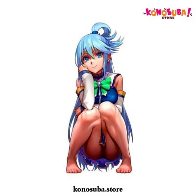 New Konosuba Aqua Waterproof Vinyl Car Sticker