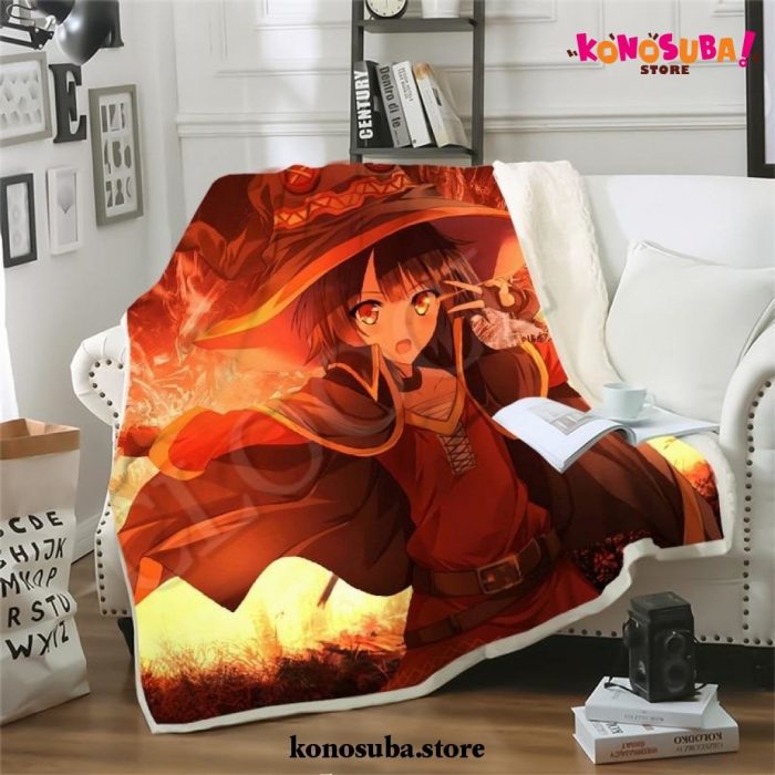 New Konosuba Megumin Blankets 3D Throw