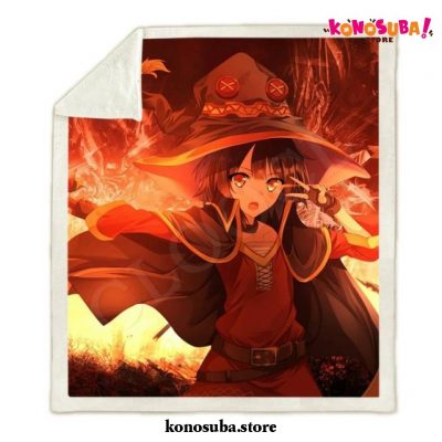 New Konosuba Megumin Blankets 3D Throw Blanket 10 / 130Cm X 150Cm