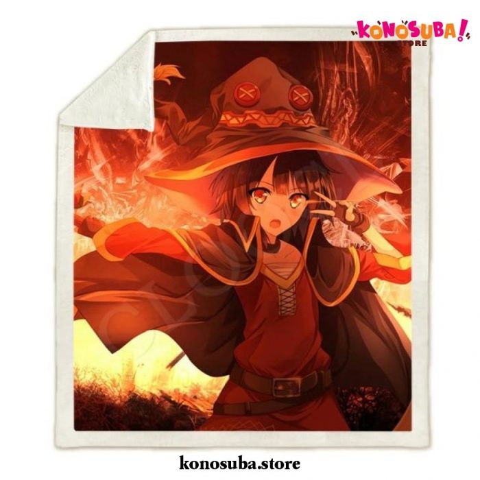 New Konosuba Megumin Blankets 3D Throw Blanket 10 / 130Cm X 150Cm