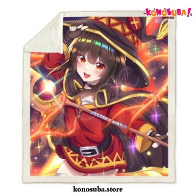 New Konosuba Megumin Blankets 3D Throw Blanket 2 / 130Cm X 150Cm