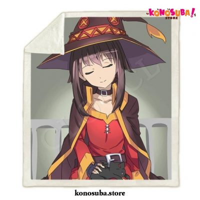 New Konosuba Megumin Blankets 3D Throw Blanket 3 / 150Cm X 180Cm