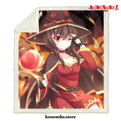 New Konosuba Megumin Blankets 3D Throw Blanket 7 / 150Cm X 180Cm