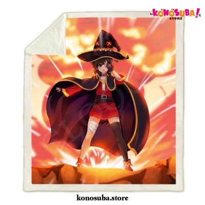 New Konosuba Megumin Blankets 3D Throw Blanket 8 / 130Cm X 150Cm