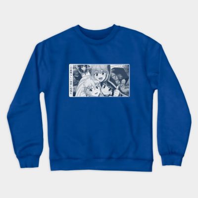 Konosuba Crewneck Sweatshirt Official Cow Anime Merch